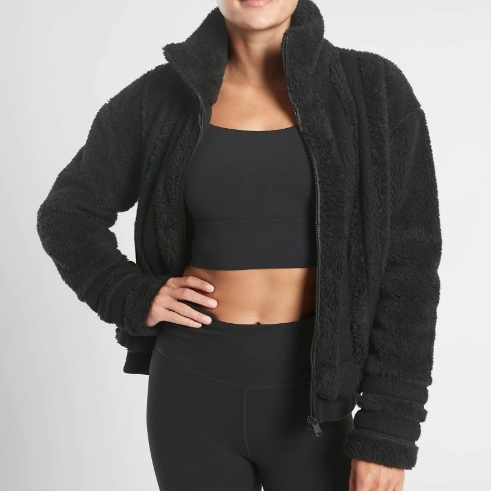 ATHLETA Willow Fleece Sherpa Jacket​​​